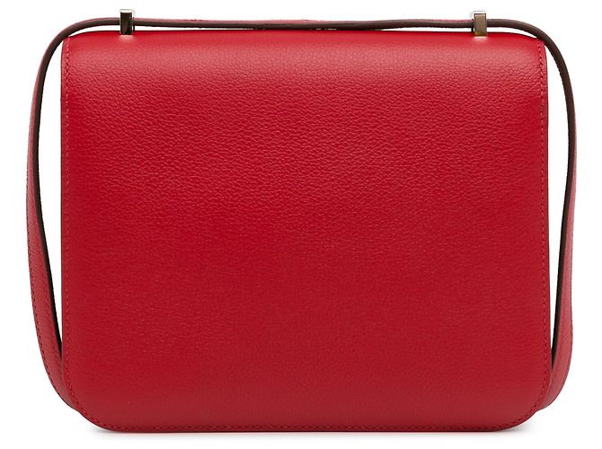 Hermès Red Mini Evercolor Constance 18 Rot - Ansicht 3