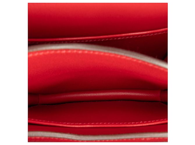 Hermès Red Mini Evercolor Constance 18 Rot - Ansicht 7