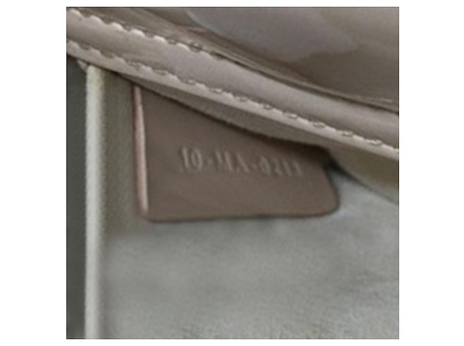 Dior Beige Small Patent Cannage Lady D-Joy - vista 7