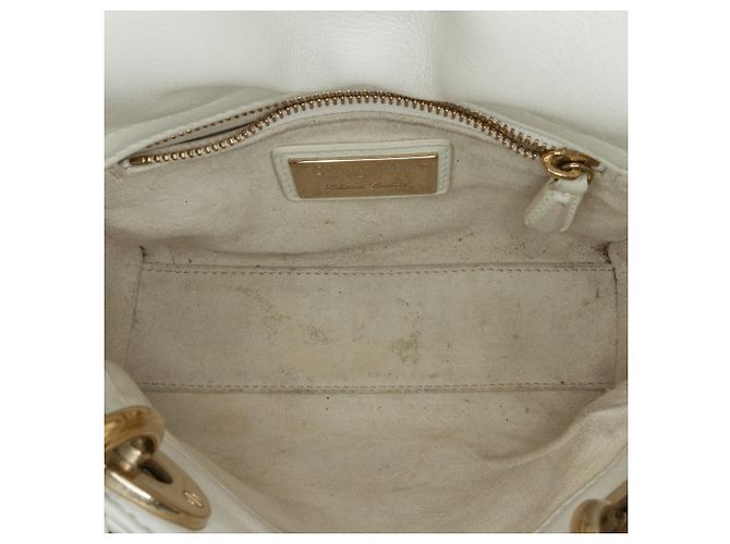 Dior Bianco DiorAmour Niki De Saint Phalle Mini Calfskin Lady Dior - vista 5