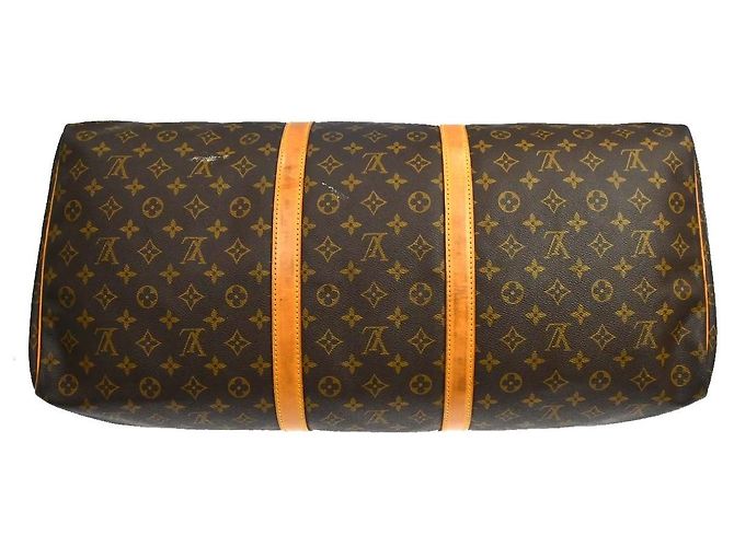 Louis Vuitton Keepall Monogram Canvas 60 Marrone - vista 7