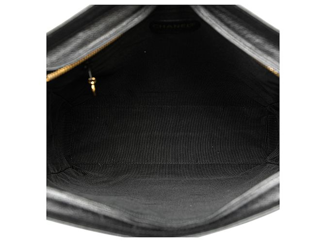 Borsa a Spalla Chanel Black Triple CC Caviar Nero - vista 5