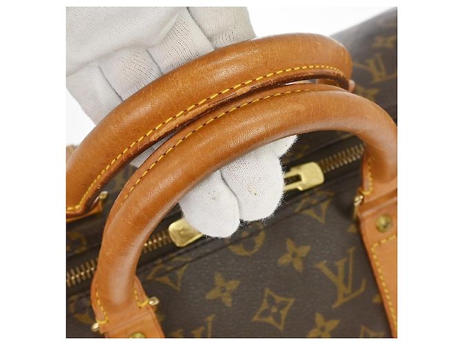 Louis Vuitton Keepall Monogram Canvas 50 Marrone - vista 6