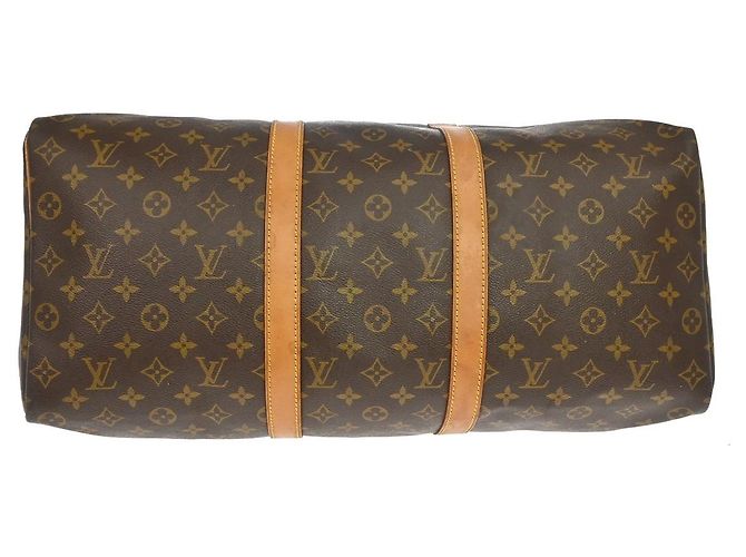 Louis Vuitton Keepall Monogram Canvas 50 Marrone - vista 7