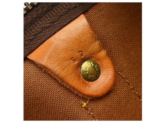 Louis Vuitton Keepall Monogram Canvas 55 Marrone - vista 5