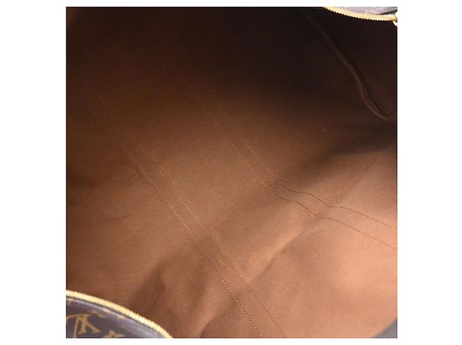 Louis Vuitton Keepall Monogram Canvas 55 Marrone - vista 3