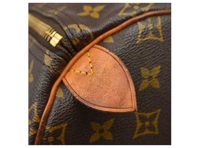 Louis Vuitton Keepall Monogram Canvas 55 Marrone - vista 4