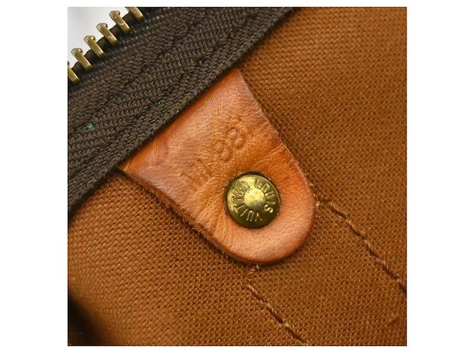 Louis Vuitton Keepall Monogram Canvas 55 Marrone - vista 5