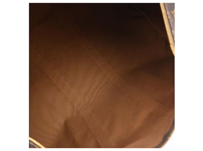 Louis Vuitton Keepall Bandouliere Monogram Canvas 50 Marrone - vista 3
