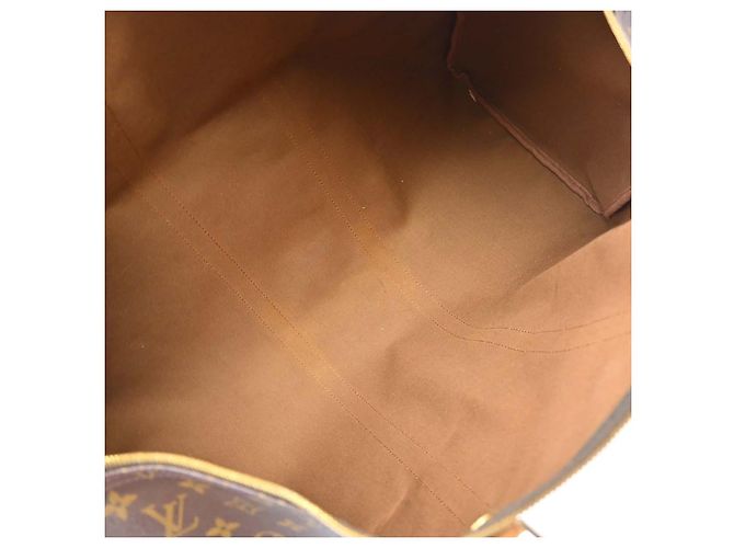 Louis Vuitton Keepall Monogram Canvas 55 Marrone - vista 3