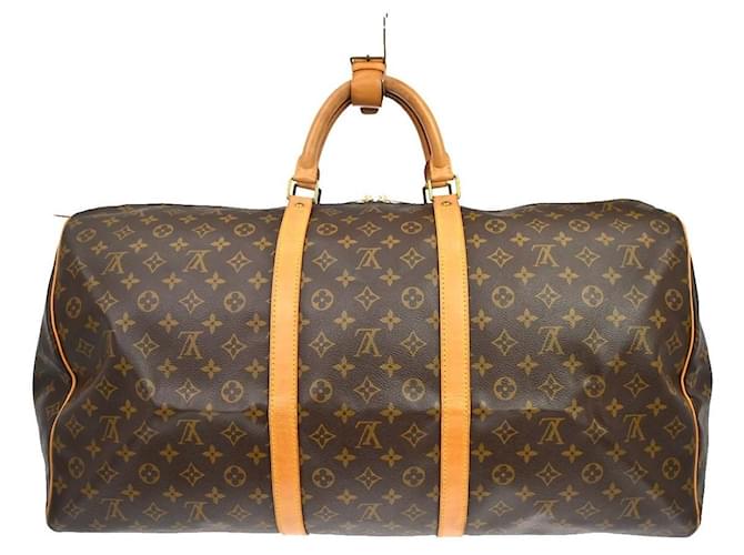 Louis Vuitton Keepall Monogram Canvas 60 Marrone - vista 2