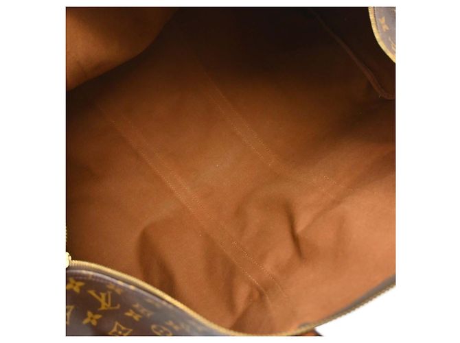 Louis Vuitton Keepall Monogram Canvas 60 Marrone - vista 3