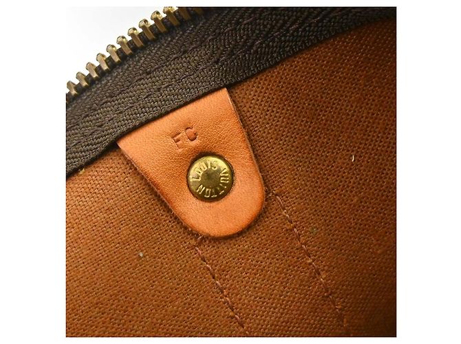 Louis Vuitton Keepall Monogram Canvas 60 Marrone - vista 5