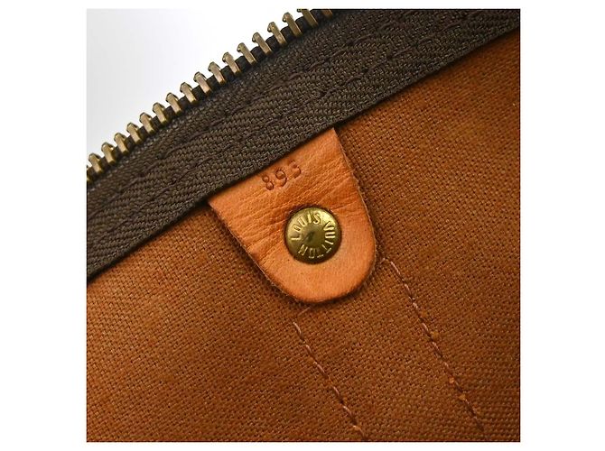 Louis Vuitton Keepall Monogram Canvas 60 Marrone - vista 6