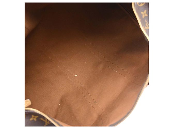 Louis Vuitton Keepall Monogram Canvas 50 Marrone - vista 3