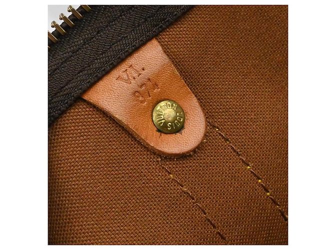 Louis Vuitton Keepall Monogram Canvas 50 Marrone - vista 4