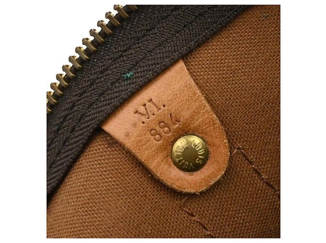 Louis Vuitton Keepall Bandouliere Monogram Canvas 60 Marrone - vista 5