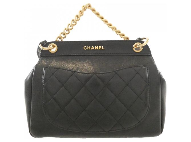 Borsa Chanel AS0416 Marrone Nero - vista 2