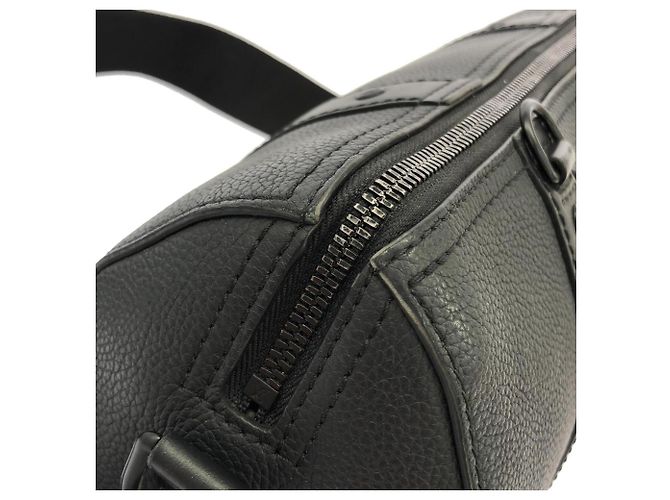 Bolso de hombro Louis Vuitton LV Aerogram City Keepall M59255 Negro - vista 4