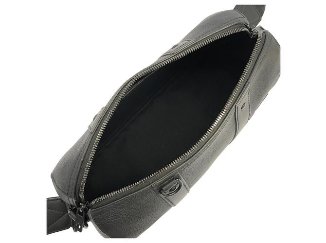 Bolso de hombro Louis Vuitton LV Aerogram City Keepall M59255 Negro - vista 8