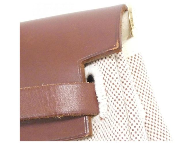 Hermès Hermes Herbag PM Handtasche Braun - Ansicht 5