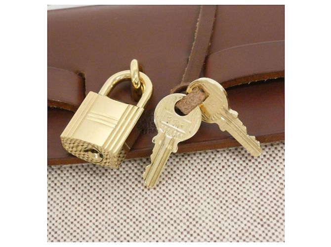 Hermès Hermes Herbag PM Handtasche Braun - Ansicht 7