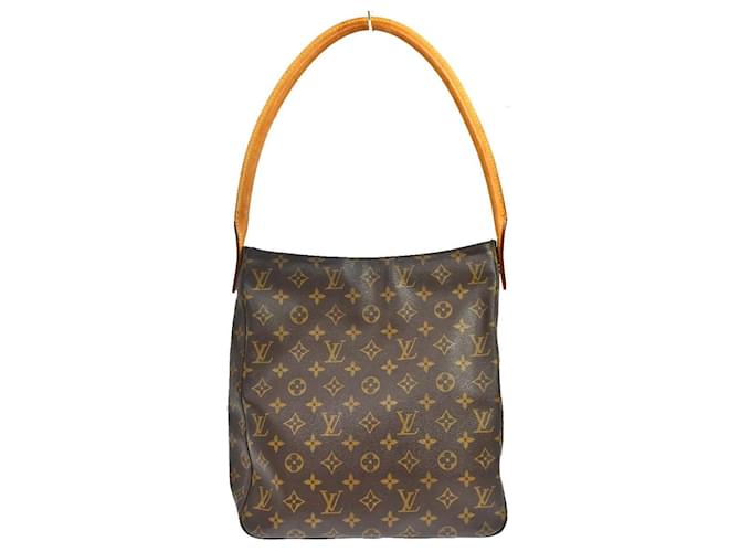 Louis Vuitton Monogram Looping Monogram Canvas GM Marrone - vista 2