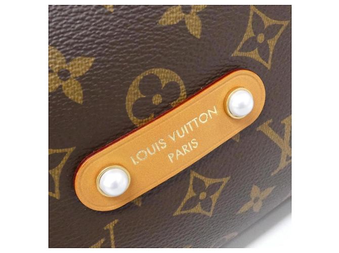 Borsa a tracolla Louis Vuitton Monogram Archive Vagabond Hobo Marrone - vista 4
