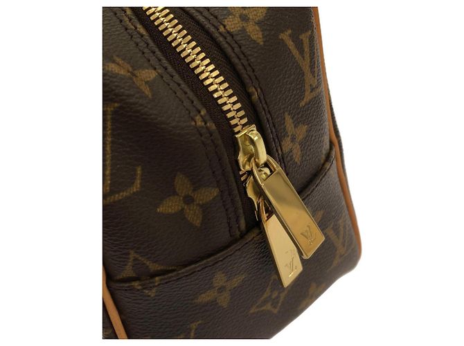 Borsa a Spalla Louis Vuitton Monogram Cite MM M51182 Marrone - vista 5