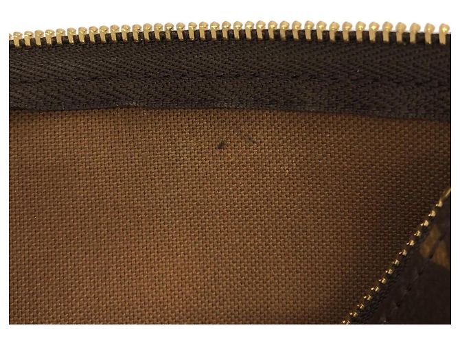 Louis Vuitton Monogram Mini Pochette Accessoires Marrone - vista 7