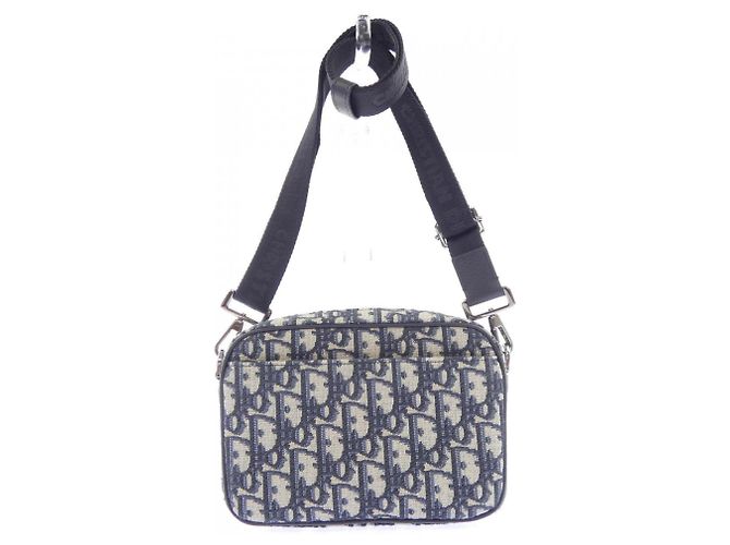 Christian Dior Dior SAFARI Mini Handbag Blu navy - vista 3