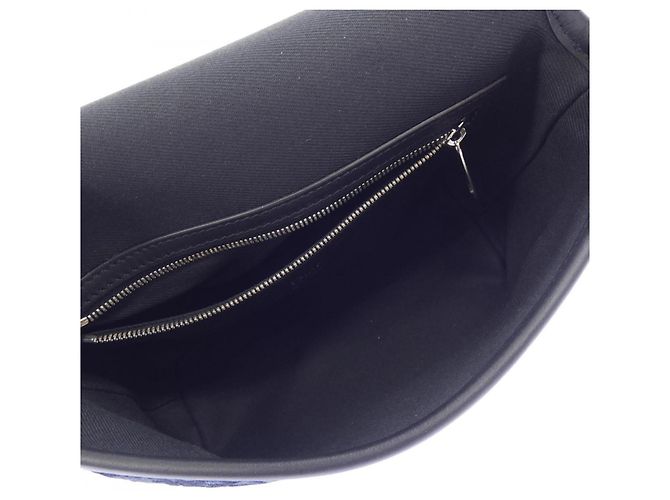 Christian Dior Dior JETT Oblique Jacquard Handtasche Schwarz - Ansicht 6