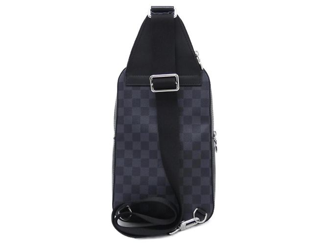 Borsa a tracolla Louis Vuitton Damier Graphite Avenue Damier ebene - vista 2