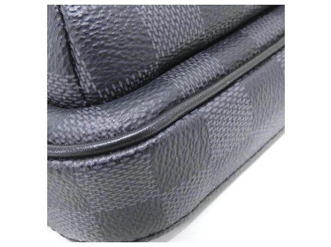 Borsa a tracolla Louis Vuitton Damier Graphite Avenue Damier ebene - vista 3