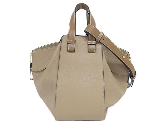 Borsa a Spalla Loewe Hammock Small Beige Sabbia - vista 2