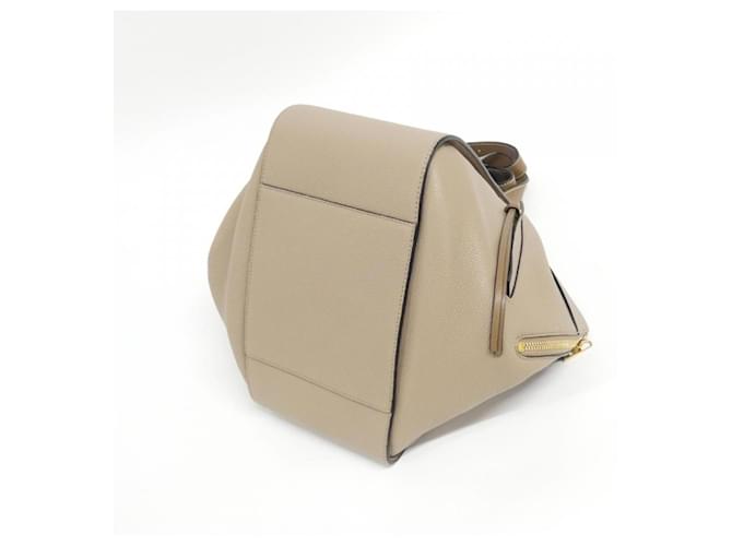Borsa a Spalla Loewe Hammock Small Beige Sabbia - vista 3