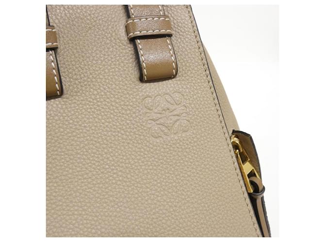 Borsa a Spalla Loewe Hammock Small Beige Sabbia - vista 5