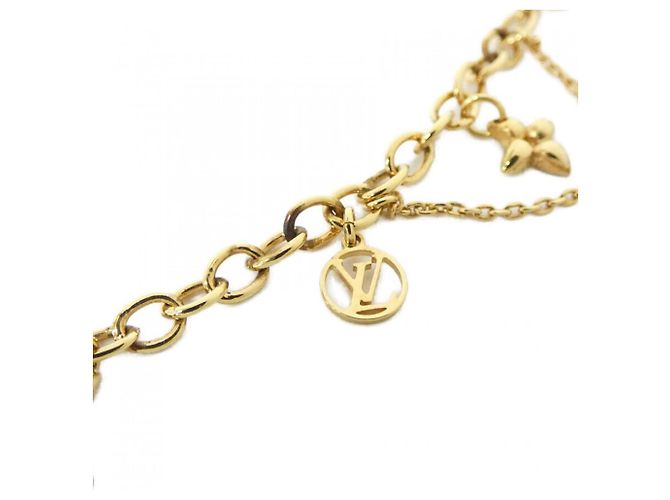 Collana Blooming Louis Vuitton M64855 D'oro - vista 3