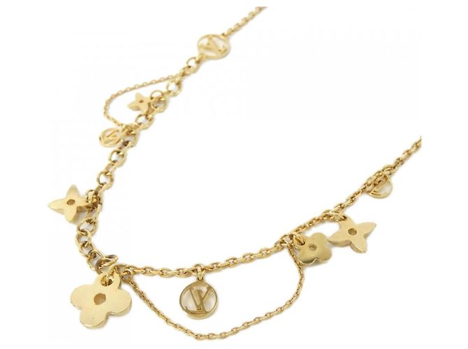 Collana Blooming Louis Vuitton M64855 D'oro - vista 5