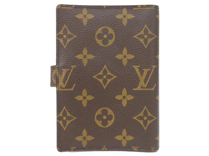 Organizer Organizzatore Louis Vuitton Monogram Agenda PM Marrone - vista 2