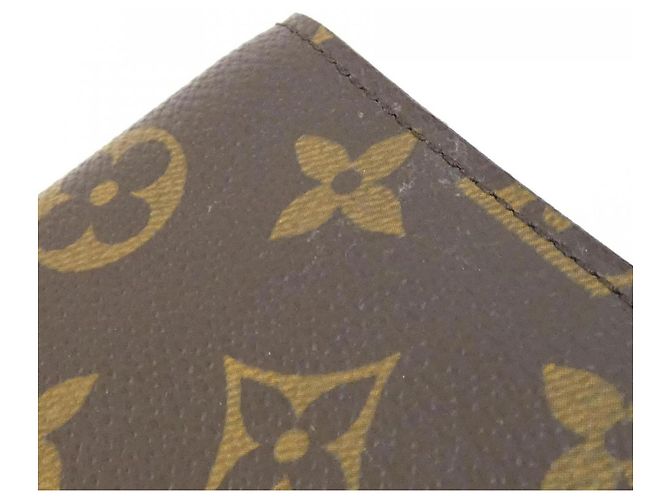 Organizer Organizzatore Louis Vuitton Monogram Agenda PM Marrone - vista 4