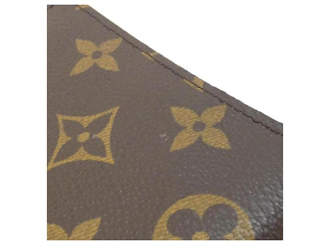 Organizer Organizzatore Louis Vuitton Monogram Agenda PM Marrone - vista 5