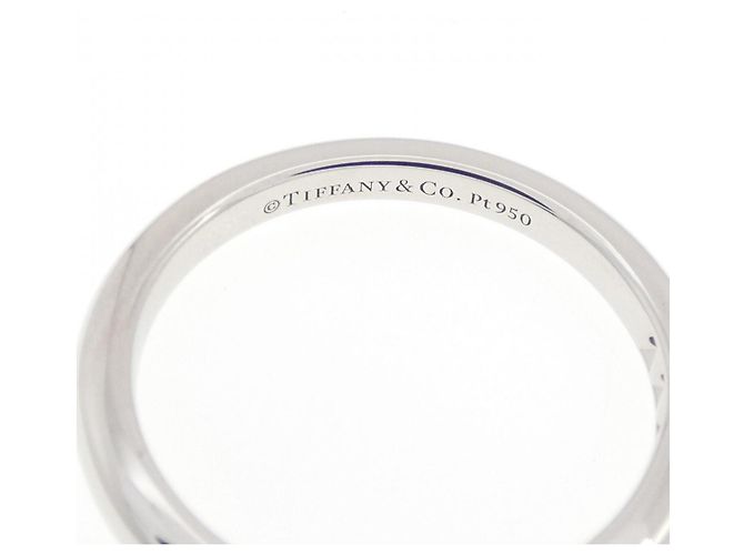 Tiffany & Co Tiffany Platinring mit Diamant - Ansicht 4