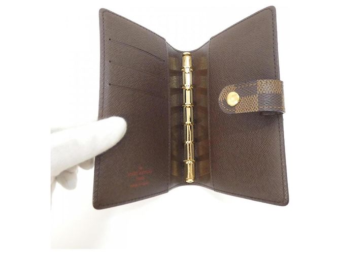 Organizer Organizzatore Louis Vuitton Damier Agenda PM R20700 Damier ebene - vista 6