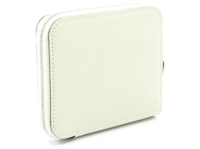 Hermès Monedero de seda Azap Compact Hermes Verde - vista 2
