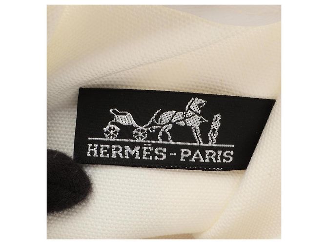 Hermès Borsa Hermes Bayadère Bouton d'Or Bianco Giallo - vista 4