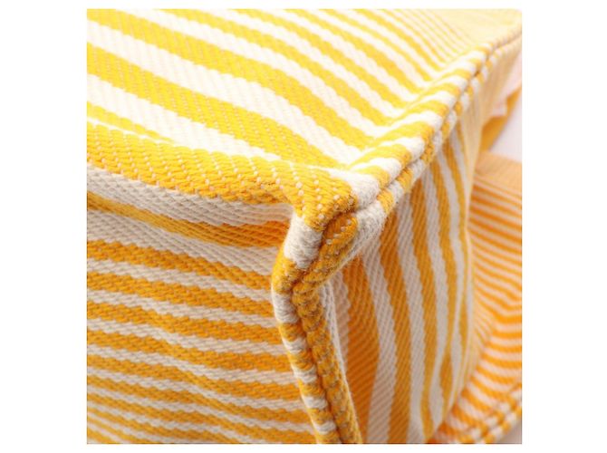 Hermès Borsa Hermes Bayadère Bouton d'Or Bianco Giallo - vista 5