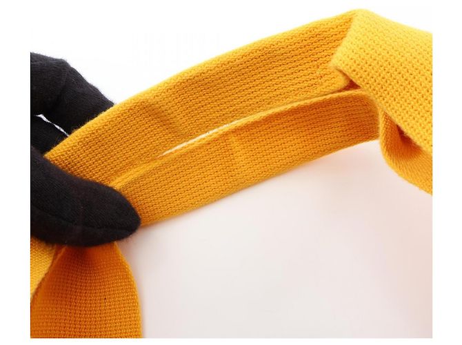 Hermès Borsa Hermes Bayadère Bouton d'Or Bianco Giallo - vista 7