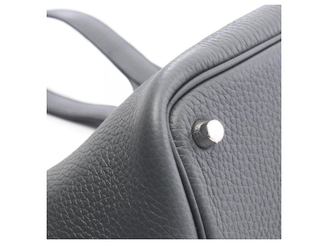 Hermès Borsa Hermes Picotin Lock PM in Grigio Marrone - vista 6