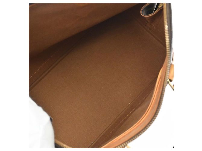 Borsa Louis Vuitton Alma Monogram Canvas PM Marrone - vista 3